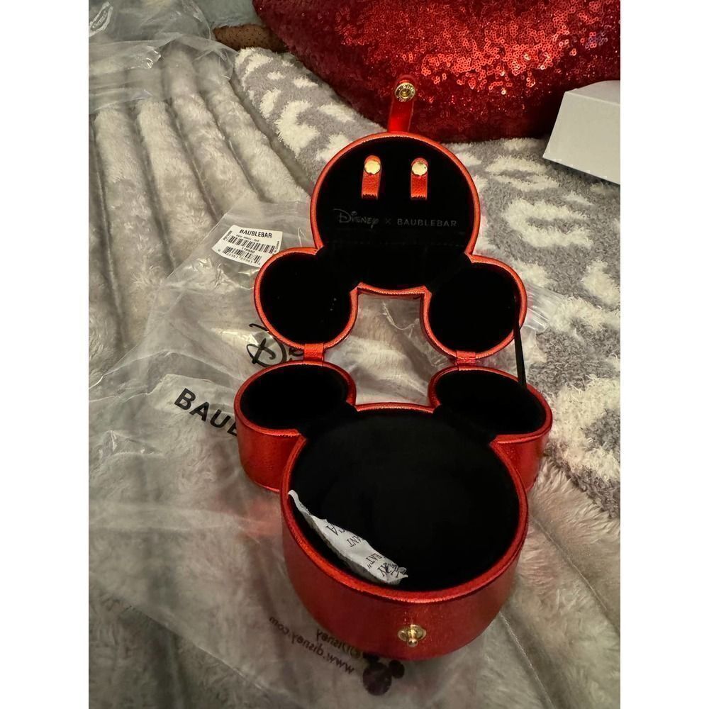 Baublebar disney bag jewelry trinket box tray with lid - Picture 6 of 8